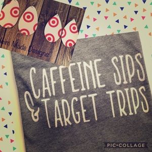 Shirt and earring set!